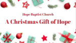 The Christmas Gift of Hope