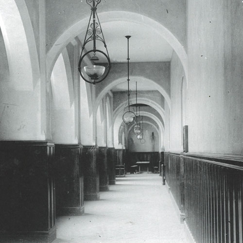 1895 school hallway
