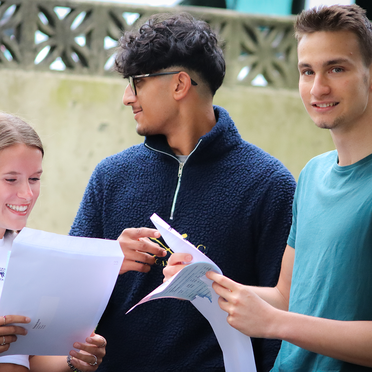 exam results